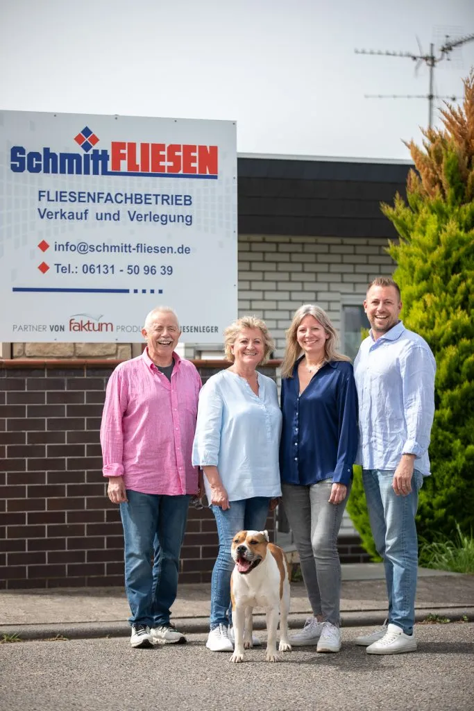 Max Schmitt und Judith Doring - Schmitt Fliesen